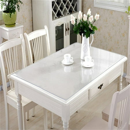 transparent tischdecke tischschutz tischfolie klarsichtfolie glasklar tablecloth wipe