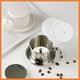 thumbnail image 2 of 500 Unidades de Filtros de Café Percolador, Filtros de Café de Disco Desechables Naturales Sin Blanquear de 3,75 Pulgadas, Filtros de Café Blancas, 2 of 5