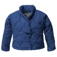 thumbnail image 1 of Quilted Down Bed Jacket Navy / L (16-18), 1 of 2