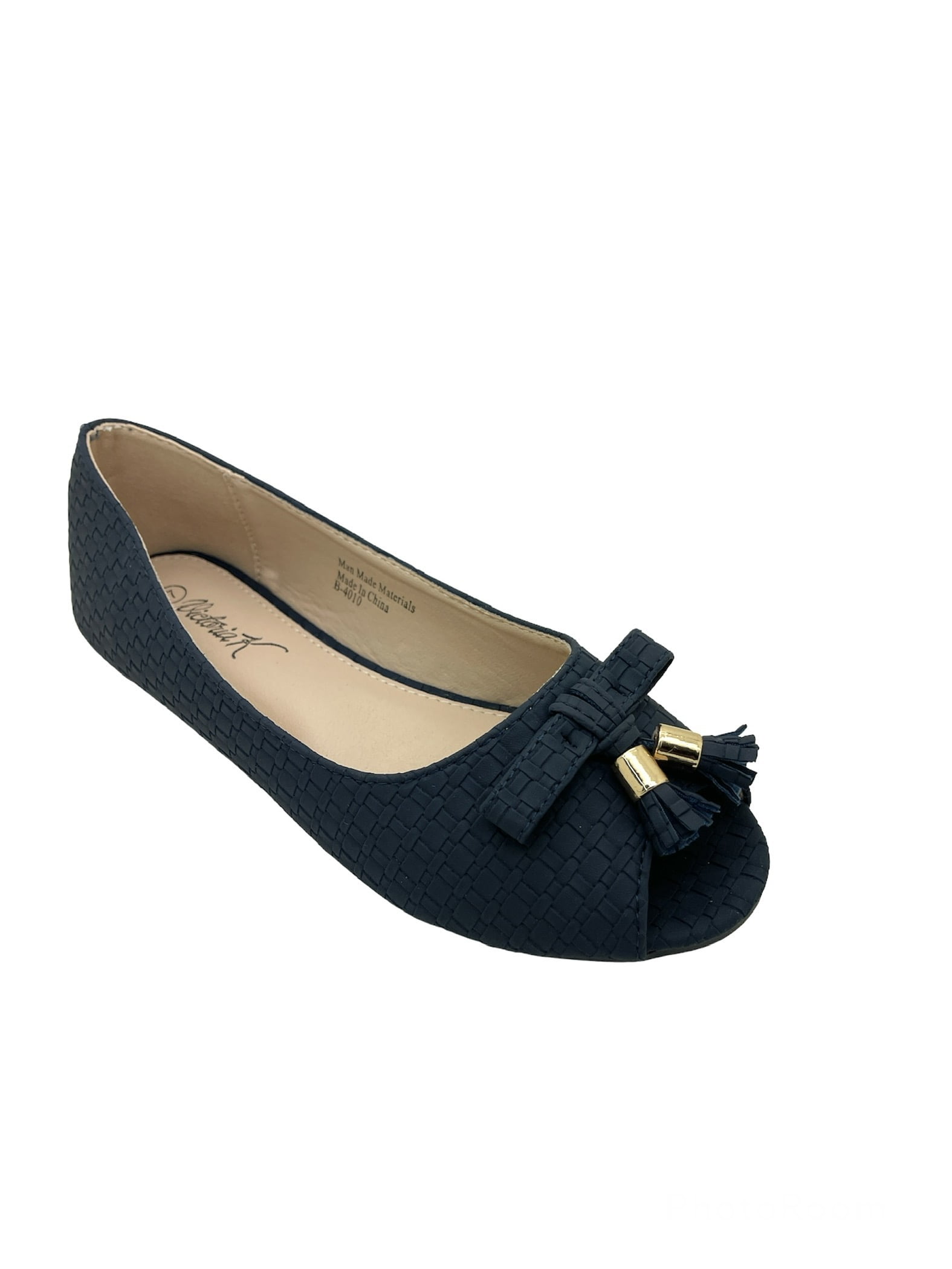 Women's Fashion Comfort Open Toe Flats W/Tassle