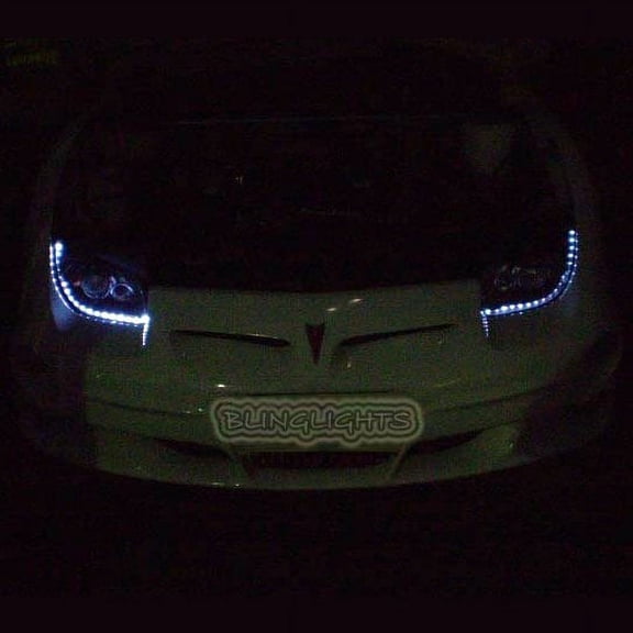 For Pontiac Sunfire LED DRL Strips for Headlamps Headlights Head Lamps Day Time Running Lights