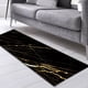 thumbnail image 4 of Alfombra de Piso de Mármol Alfombra de Puerta Alfombra Larga Alfombra Felpudo Negro Dorado+Alfombra de Piso de Mármol Alfombra de Puerta Alfom, 4 of 9