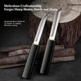 thumbnail image 4 of Double Tanto Knife, 2 in 1  Double Tanto Blades,  Stainless Outdoor Double Knife Set, 4 of 7