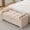 Camel, variant on Hobooment Upholstered Benches for Indoors — 51" End of Bed Storage Bench with Two Pillows, 350LB Capacity, Hidden Storage Ottoman for Bedroom Entryway, Beige