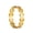 Gold, variant on Men's Women's Stainless Steel Coin Hollow Lucky Couple Wedding Ring Rich Titanium Finger Band Silver Size 9
