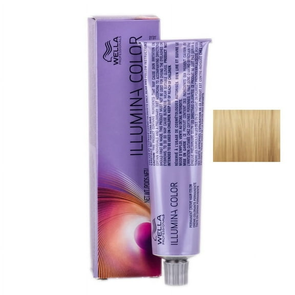 Wella Professionals Illumina Permanent Hair Color - 10/36 Lightest Blonde Gold Violet