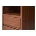 thumbnail image 4 of Set de 2 Buros Paloma Nogal Claro Kessa Muebles, 4 of 5