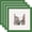 Green, variant on 4x4 Ebony Wood Grain Picture Frames Natural Solid Wood Environmental Paint Photo Frame for Table or Wall Decorate, 4 Pack