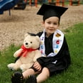 thumbnail image 3 of Tezituor 17.7'' Graduation Teddy Bear 2025 Stuffed Animal with Doctoral Cap and Sash Graduation Stuffed Bear Plush Toy, 3 of 8