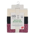 thumbnail image 5 of Hanes Women's Recycled Microfiber Thong 3-Pack Assorted 9, 5 of 6