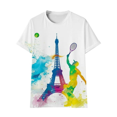 

Summer Toddler Boys Girls Short Sleeve Cartoon Prints T Shirt Tops Clothes T Shirts for Baby Boys Clothes