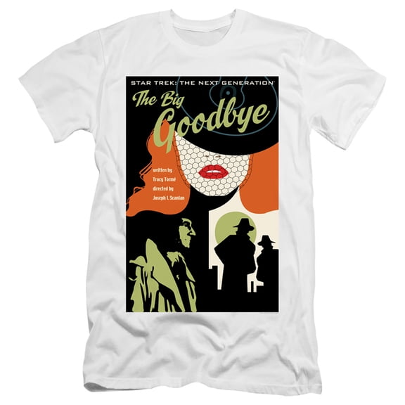 Star Trek Tng Season 1 Episode 12 Adult 30/1 T-Shirt White