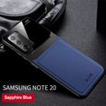 thumbnail image 2 of Galaxy Note 20 Case, Allytech Premium PU Leather Slim Thin Luxury Anti-slip Scratch Resistant Heavy Duty Protective Shockproof Back Cover Case for Samsung Galaxy Note 20, Blue, 2 of 2