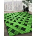 thumbnail image 2 of Ahgly Company Indoor Rectangle Patterned Deep Emerald Green Area Rugs, 7' x 9', 2 of 6