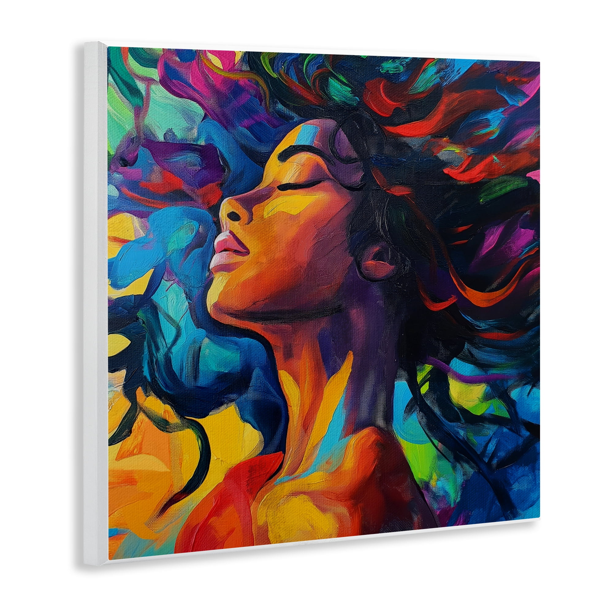 Stupell Industries Radiant Flow Woman Wall Plaque Art, design by Svetlana Aleynikova