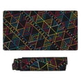 thumbnail image 6 of XMXT Non-Slip Gaming Mouse Pad, Line Decorative Print Mousepad Computer Keyboard Mats Desk Pads Office Decor Accessories, 15.8"x29.5", 6 of 8