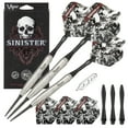 thumbnail image 2 of Viper Sinister Tungsten Steel Tip Darts 24 Grams and Casemaster Deluxe Pink Nylon Dart Case, 2 of 3