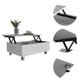 thumbnail image 2 of Depot E-Shop DE-MLB6576 Aran Lift Top Coffee Table, White, 2 of 7