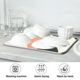 thumbnail image 7 of Yayeee Dish Drying Mat for Kitchen Counter 18"x24" Microfiber Absorbent Pad, Simple Clouds, 7 of 7
