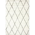 thumbnail image 2 of nuLOOM Nida Plush Shag Area Rug, 8', Ivory, 2 of 4