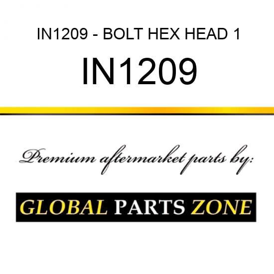 IN1209 - BOLT HEX HEAD 1/2X1-1/8 UNC fits Caterpillar (CAT)