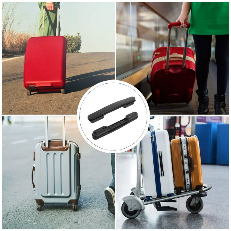 OUNONA 2pcs Plastic Luggage Handle Replacement Suitcase Luggage