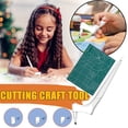 thumbnail image 2 of Utilities, Furenl Tools Stainless Steel Craft Cutting Rotary with 360 Craft Steel Craft Sewing, A Craft Knife and A Ruler, 2 of 9