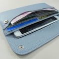 thumbnail image 6 of MERILER Women's Bifold Slim Wallet with Card Slots and Zipper Pocket in Soft Synthetic Leather, 6 of 6