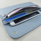 thumbnail image 5 of Billetera, Mujeres, Pequeña, Delgada, Monedero, Tarjeta de identificación, Bifold, Azul claro, 5 of 6