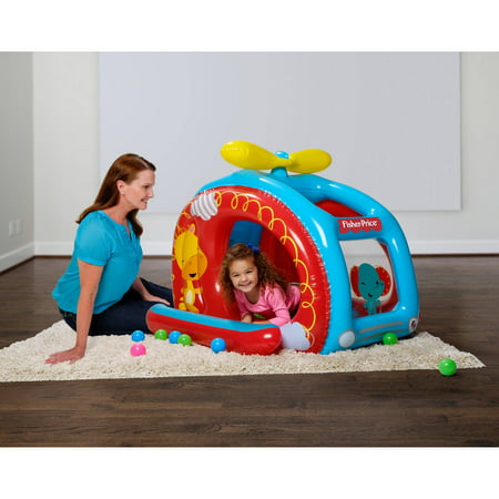Fisher-Price 54″ x 44″ x 38″ Helicopter Ball Pit