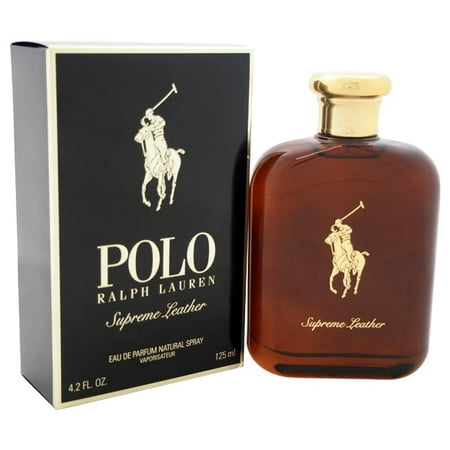 Best Polo Supreme Leather By Ralph Lauren Edp Spray 4.2 Oz (125 Ml) (M) deal