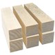 thumbnail image 1 of Compatible con 6 piezas de bloques de talla de tilo para principiantes en madera Kit de pasatiempo Diy, 1 of 3