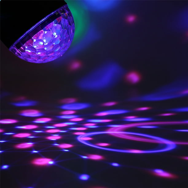 RGB LED Lights Disco Magic Ball Sound Remote Control Lights Music