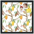 thumbnail image 2 of PinPix 18x18 Custom Cork Bulletin Board Fruit on Vine White Poster Board Has a Fabric Style Canvas Finish, Framed in Fruit on Vine White, by ArtToFrames (PinPix-1895), 2 of 5