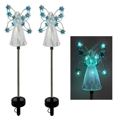 

2PC Waterproof Solar Angel Lights 30inch Height Photosensitive Automatic Light On For Garde Walkway Cemetary Memorial & Sympathy Gift - 2022 New Toys 2PC Waterproof Solar A-A#10317