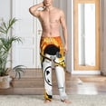 thumbnail image 2 of Naloa Roblox Print Pajama Pants Men, PJ Bottoms, Sleep & Lounge Pants-Small, 2 of 6