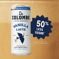 thumbnail image 5 of (2 pack) La Colombe Vanilla Draft Latte Cold Brew Ready-to-Drink Coffee, 11 fl oz, Can, 5 of 11