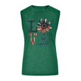 thumbnail image 3 of PENGXIANG T-Shirts Décontractés pour Femmes à Manches Courtes Imprimés, Blouse Tunique Ample pour Femmes, 3 of 4