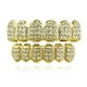 thumbnail image 5 of Dientes Falsos Extraíbles De Hip Hop, Cuentas Brillantes Con Incrustaciones De Dentadura Superior E Inferior Para Fiesta De Halloween Monstrate CE007195-01, 5 of 6
