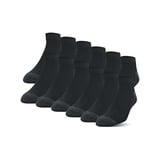 Gildan Men's Half Cushion Terry Foot Bed Mid-Crew Socks 12-Pack ...