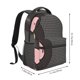 thumbnail image 2 of Easygdp Vinyl Records Mochila Ergonómica Versátil para Laptop - Múltiples Bolsillos, Correas Ajustables, Unisex para Escuela, Viajes y Actividades al Aire Libre-One Size, 2 of 5