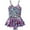 Pink, variant on Bovxnpu Girls One Piece Swimsuit Girls Graphic One-Piece Bikini Style Fashionable Big Girls Swimwear (Girl's or Girl's Plus)