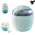 thumbnail image 1 of Mini Ice Cream Maker, Small Home Homemade Freeze Yogurt Ice Cream Maker, 1 of 8