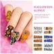 thumbnail image 3 of 12 Sheets Halloween Nail Gel Polish Strips Fingernail Decal Toenail Stickers Mixed Style, 3 of 4