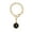 A, variant on Letter Charm Cup Accessories Unique Name ID Handle Initial Identification Charms Thoughtful Idea For Valentine Birthday Anniversary Black Tumbler