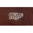 thumbnail image 2 of M&M M&M's Candy Silly Character Face Adult Men T-Shirt (Size XXXL XXX-Large, Milk Chocolate), 2 of 4