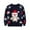 Blue, variant on Bainana Christmas Pullover Sweater For Toddler Boys Cartoon Print Long Sleeve Crew Neck Tops Cute Fashion Kids Outerwear Navy Size 5-6 Years