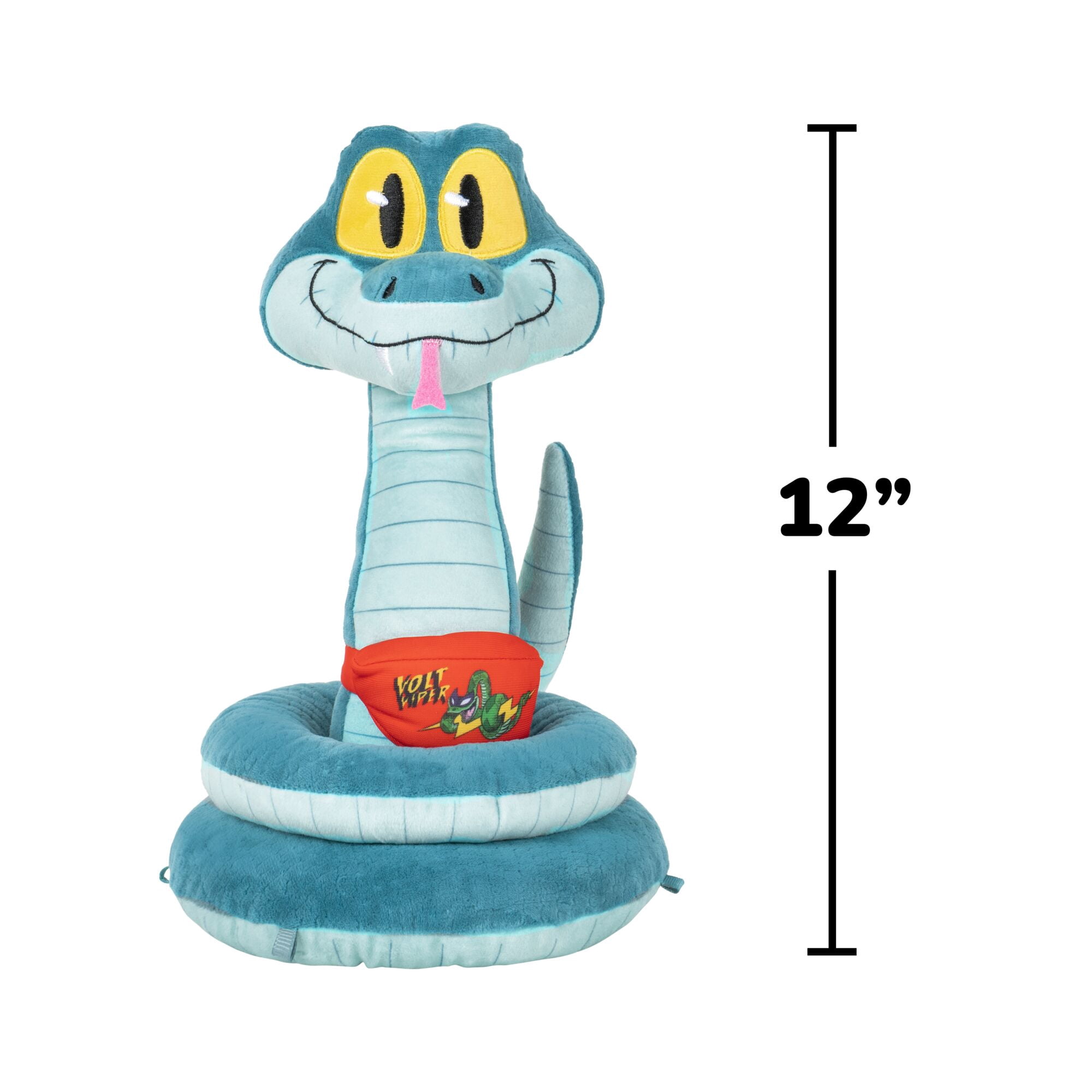 Disney’s Zootopia 2 12 inch Feature Plush Gary De’Snake -  Sounds and Phrases - Plush Toys for Kids and Preschoolers