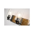 thumbnail image 2 of Lucas McKearn Arcadia 3-light Metal Bath Vanity Light in Matte Black/Gold, 2 of 5