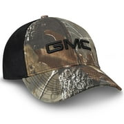 GMC Realtree Hardwoods Camo Black Mesh Hat